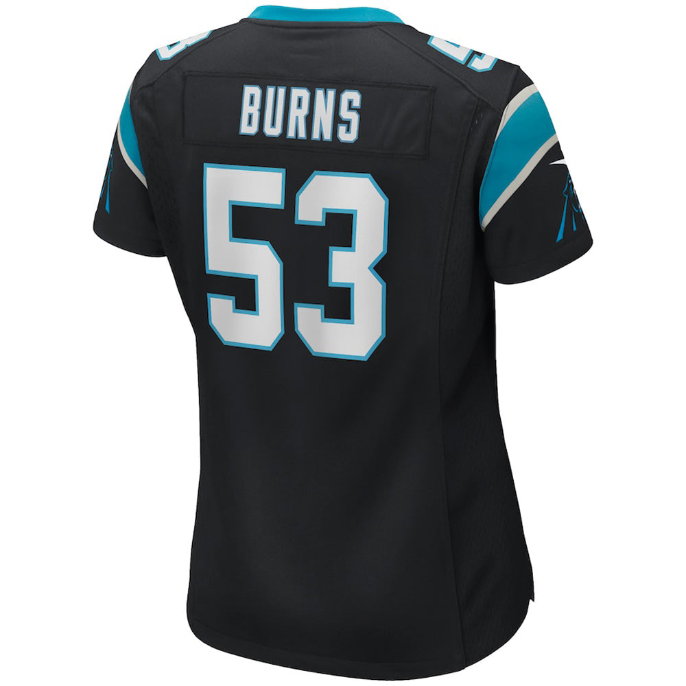 Women's Carolina Panthers Brian Burns Game Jersey - Black