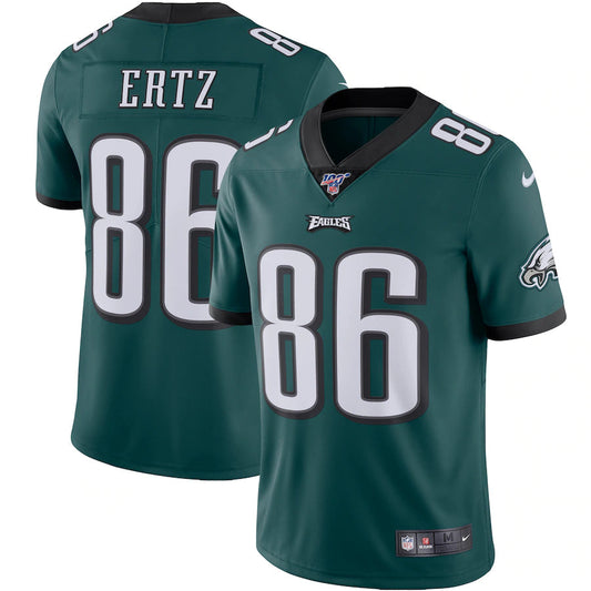 Men's Zach Ertz Philadelphia Eagles NFL Vapor Limited Jersey Midnight Green