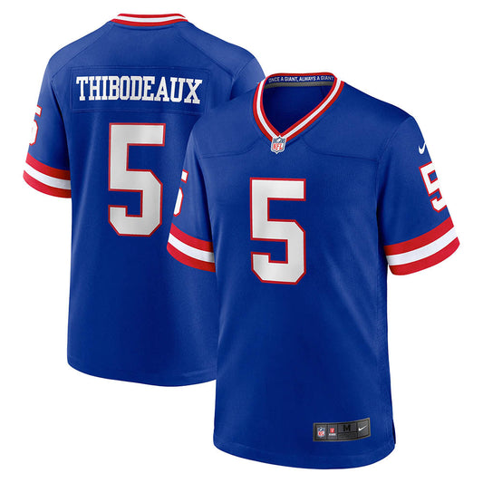 Men's New York Giants Kayvon Thibodeaux Classic Player Game Jersey Royal or White