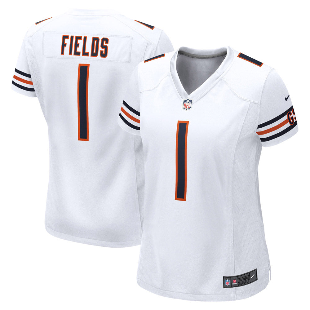 Women's Chicago Bears Justin Fields Game Jersey White